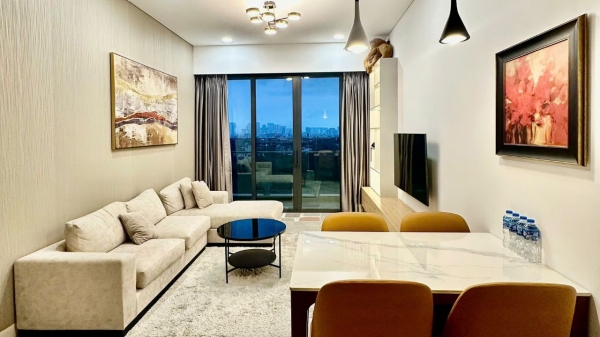 Cho thuê căn hộ 2 Phòng Ngủ | 94 m² | Full Nội Thất | The River Thủ Thiêm
